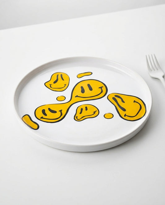 Still Smiling – Ceramic Dinner Plate