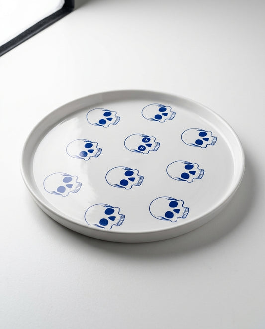 Skull Bites – Ceramic Dinner Plate