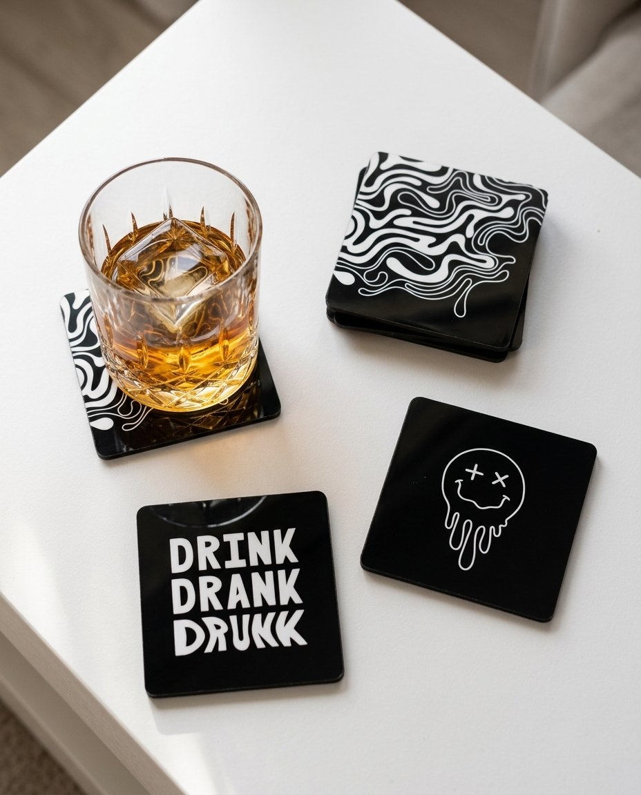 Drunk AF – Coaster Set