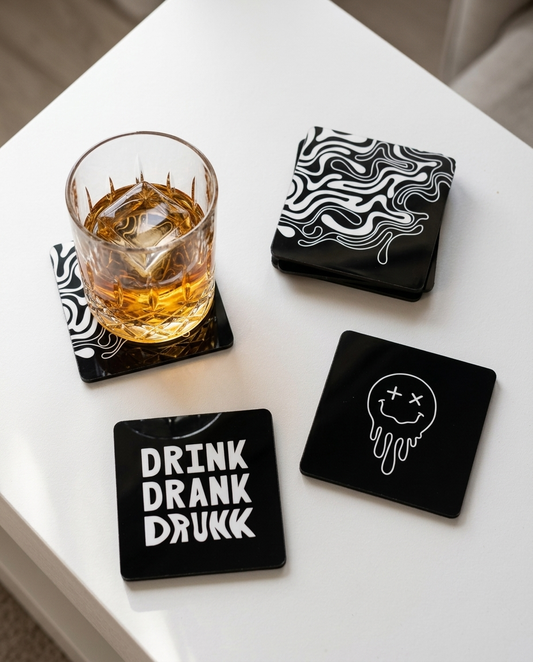 Drunk AF – Coaster Set