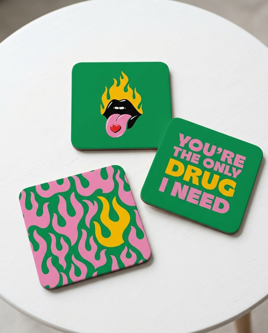 I Need Drugs – Coaster Set