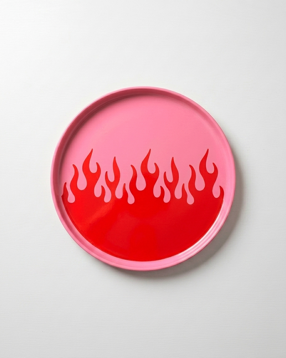 Too Hot To Handle – Ceramic Dinner Plate