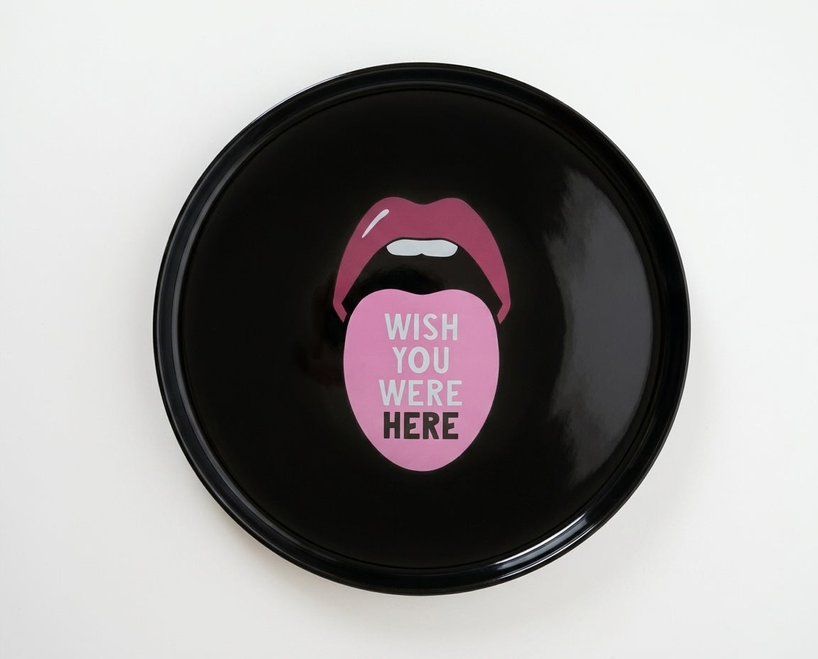 Wish You Were Here – Ceramic Dinner Plate