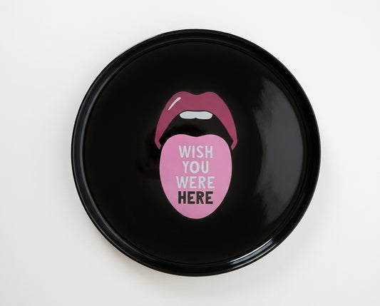 Wish You Were Here – Ceramic Dinner Plate