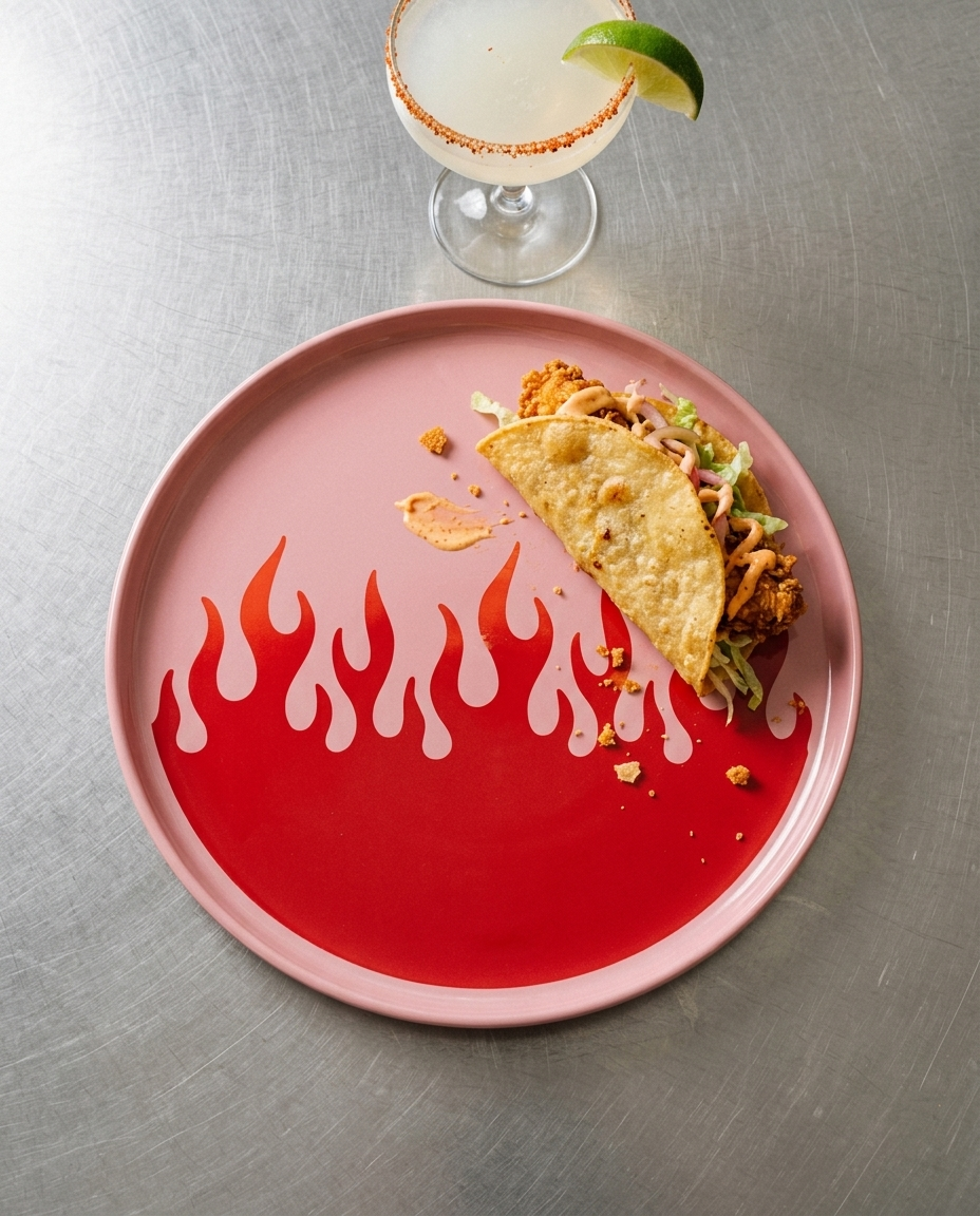 Too Hot To Handle – Ceramic Dinner Plate